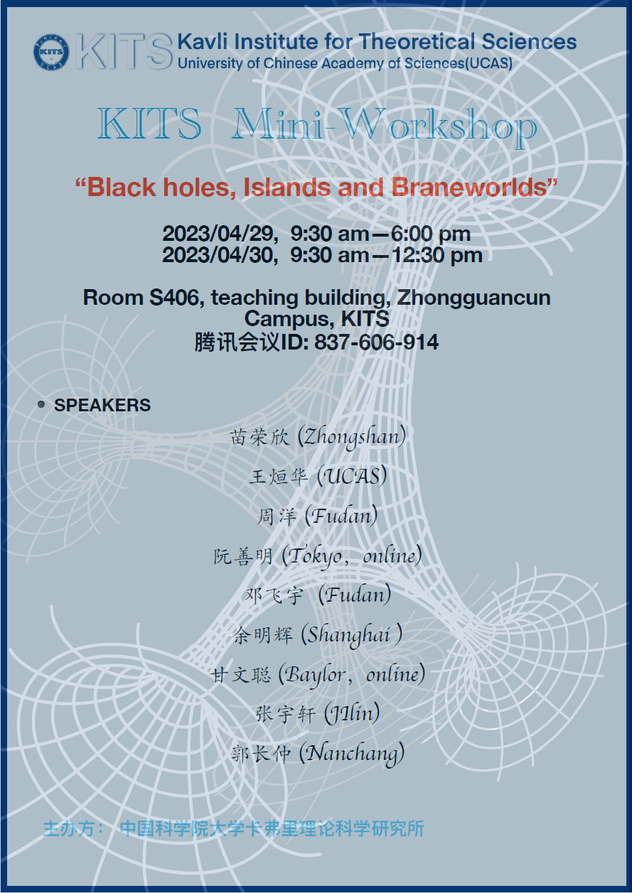Poster black holes islands and braneworlds